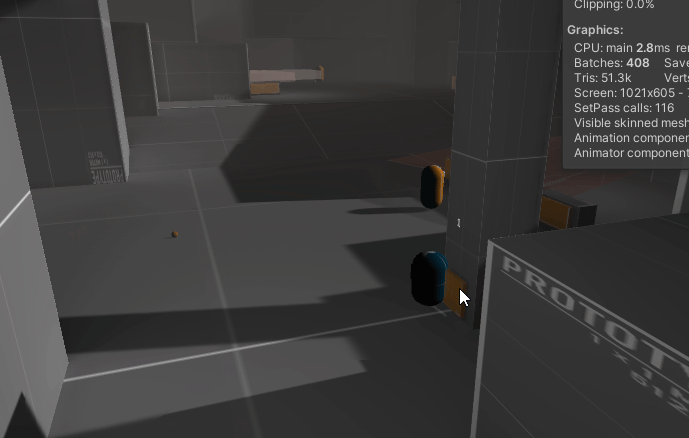 testing to force the character to do an action