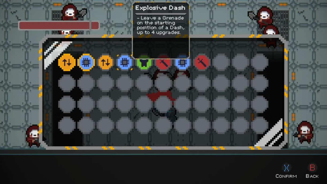 Inventory system for upgrades