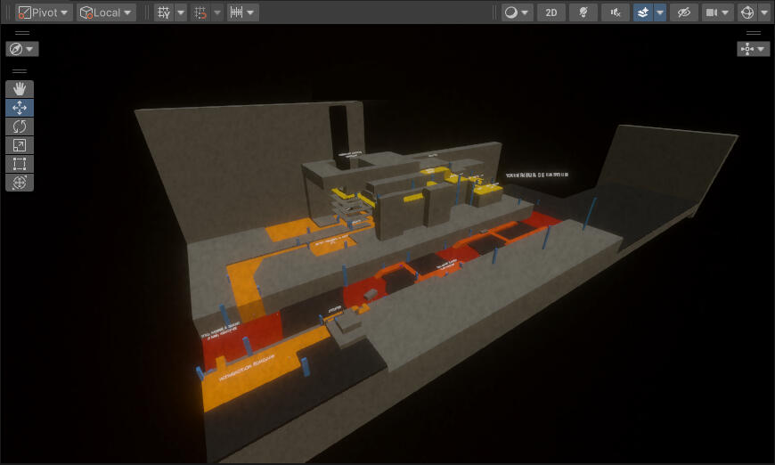 Playable blocking, the base for the Level Designer