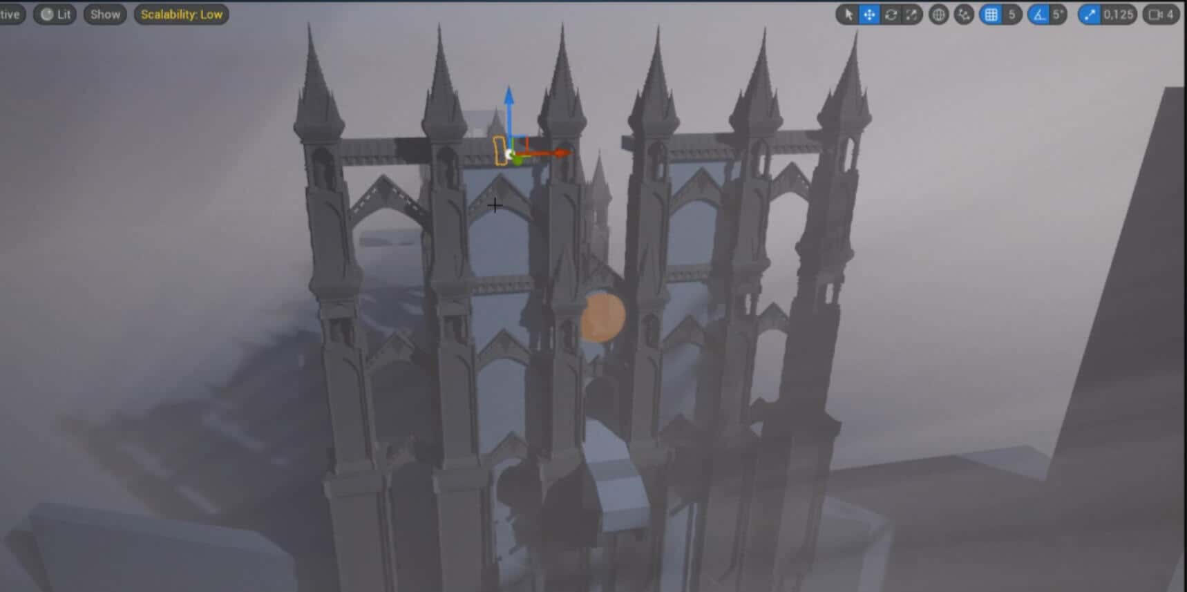 construction process of the cathedral